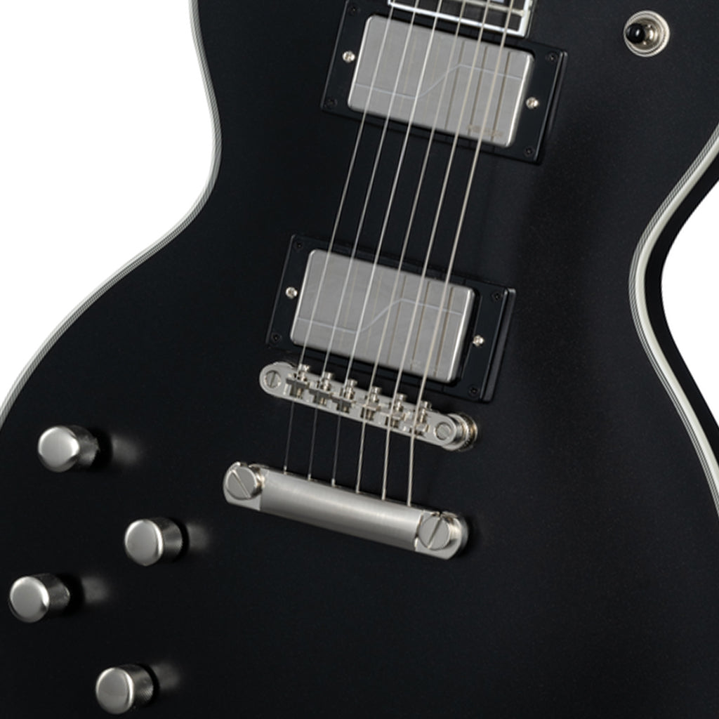 Epiphone Les Paul Prophecy Left Handed - Aged Jet Black Metallic - Image 7