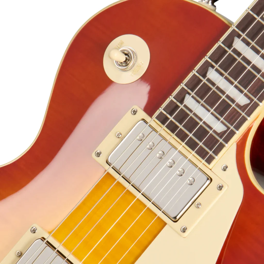 Epiphone Les Paul Standard '50s Electric Guitar - Washed Cherry Sunburst - Image 7