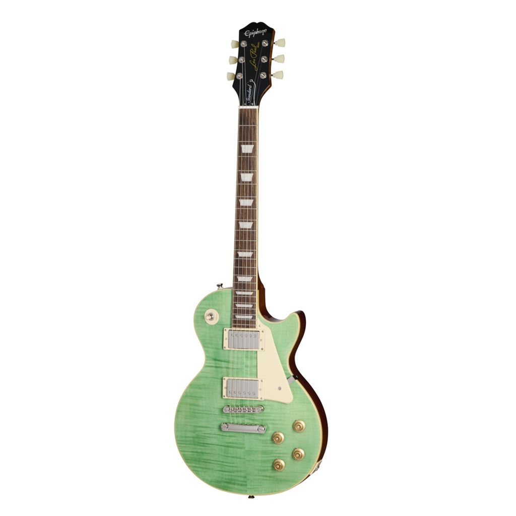 Epiphone Les Paul Standard 50s Figured Top - Seafoam Green - Image 2