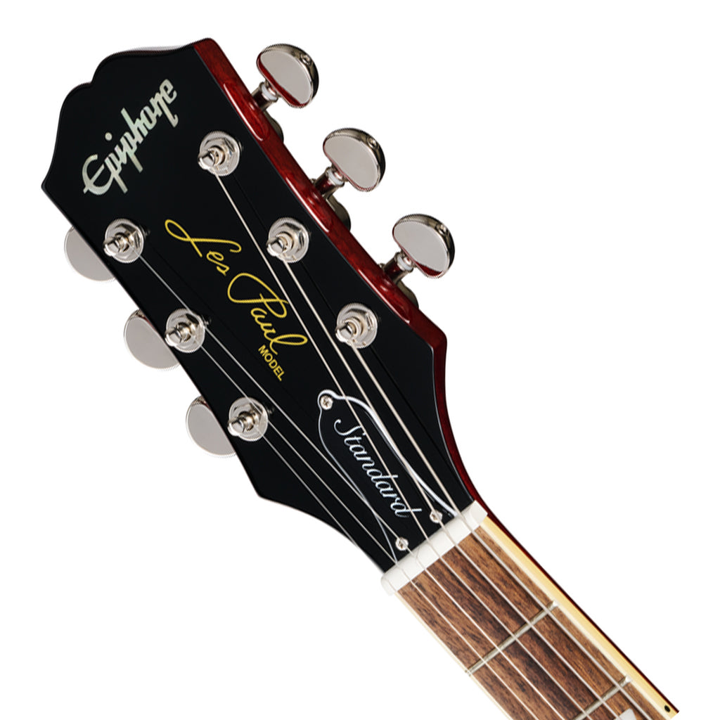 Epiphone Les Paul Standard 60s Figured Top with Premium Gig Bag Left Handed - Iced Tea - Image 4