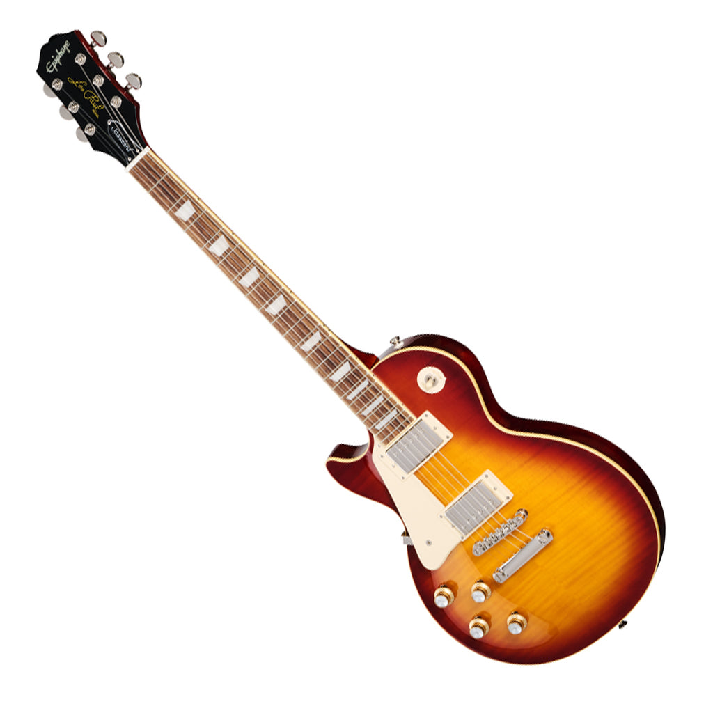 Epiphone Les Paul Standard 60s Figured Top with Premium Gig Bag Left Handed - Iced Tea - Image 7