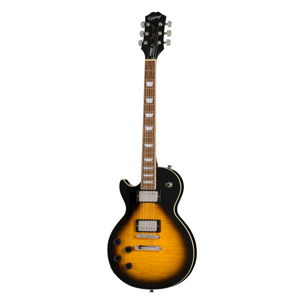 Epiphone Les Paul Tribute Electric Guitar - Vintage Sunburst, Left Handed - Image 3
