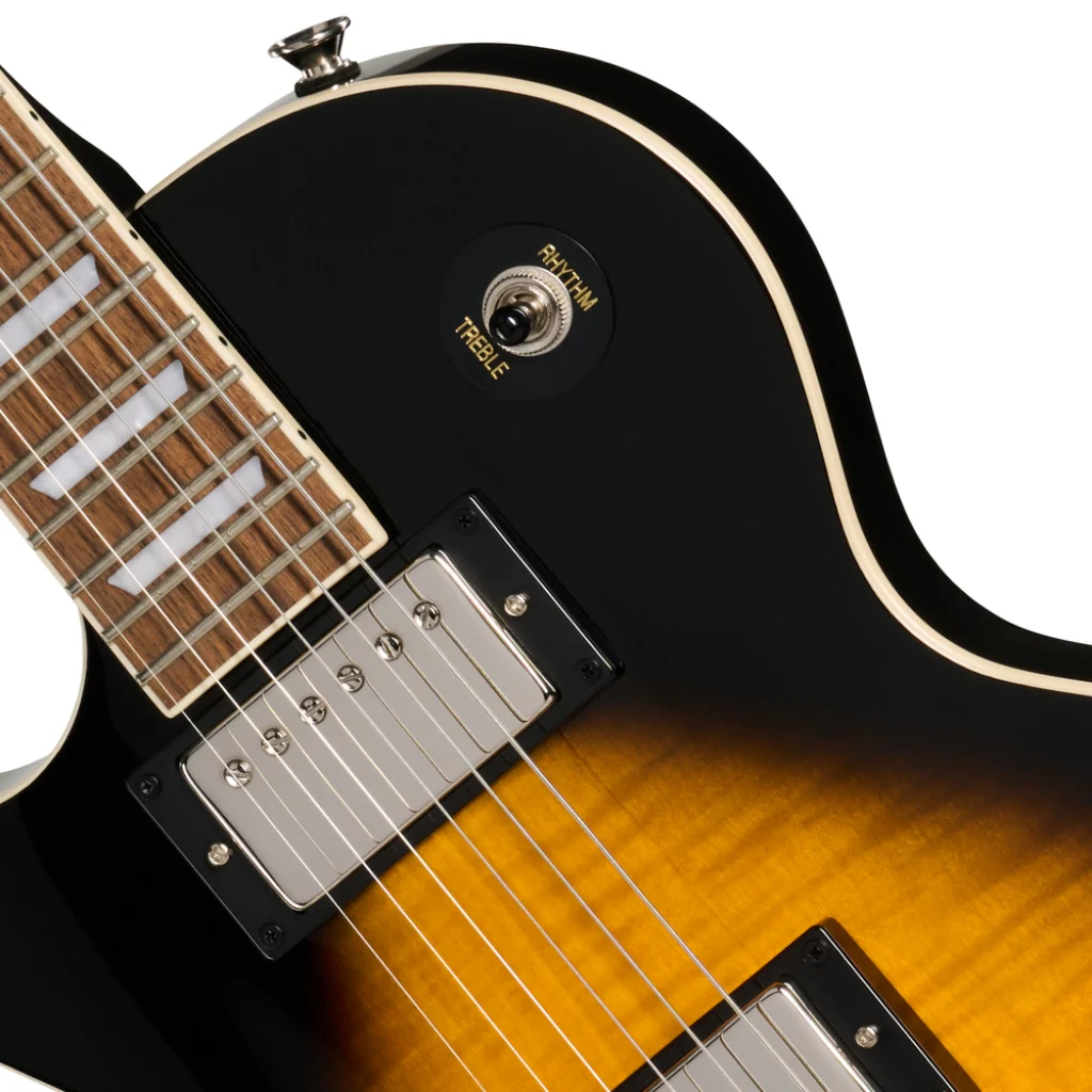 Epiphone Les Paul Tribute Electric Guitar - Vintage Sunburst, Left Handed - Image 7