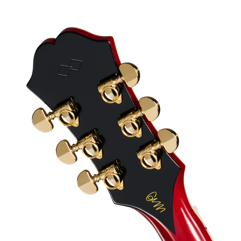 Epiphone Masterbuilt Gem Archer Sheraton - Cherry Red - Image 5
