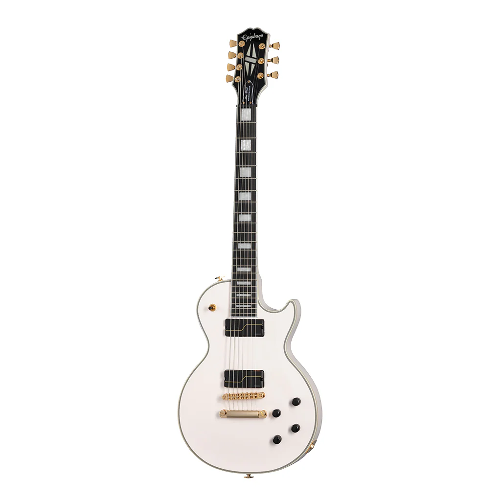 Epiphone - Matt Heafy Origins Les Paul Custom 7-String - Bone White - Image 2