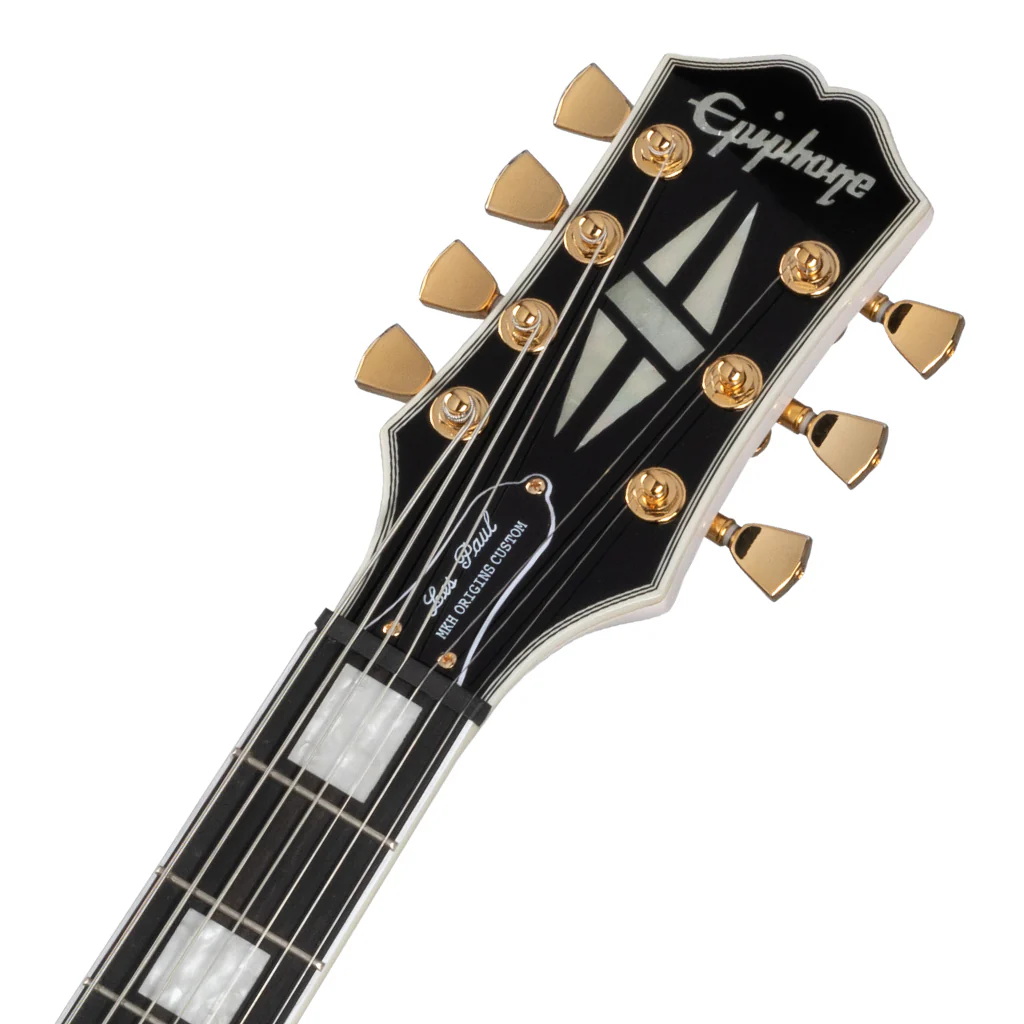 Epiphone - Matt Heafy Origins Les Paul Custom 7-String - Bone White - Image 3