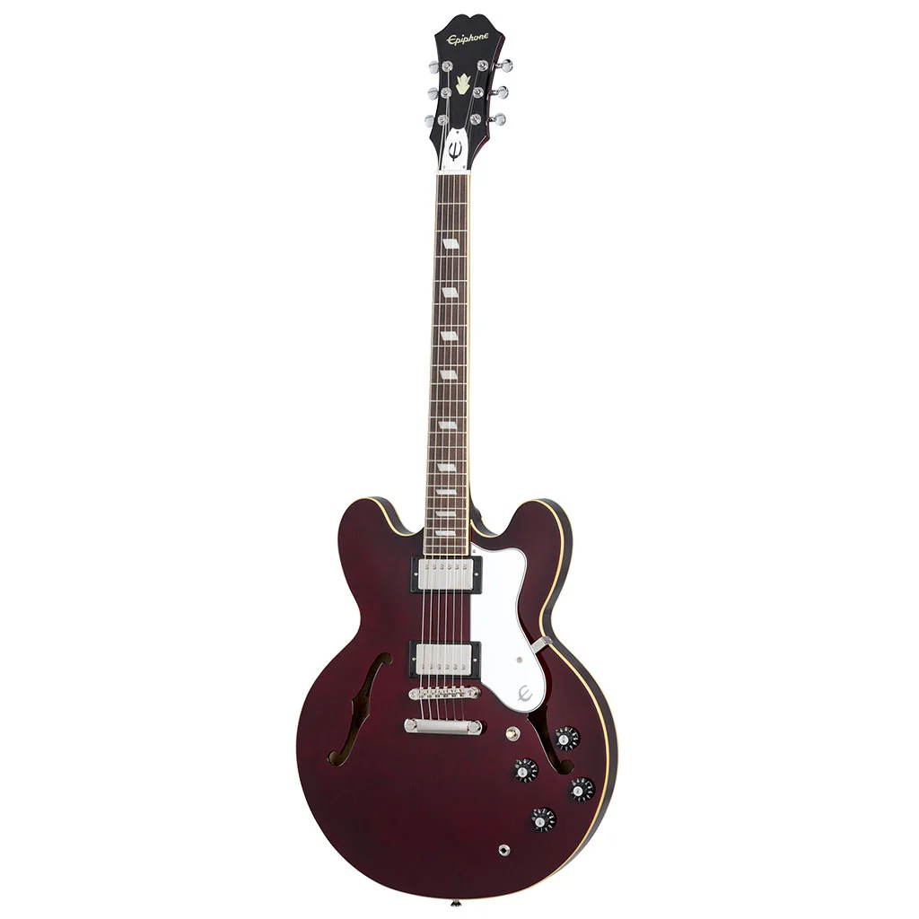 Epiphone Noel Gallagher Riviera - Dark Wine Red - Image 2