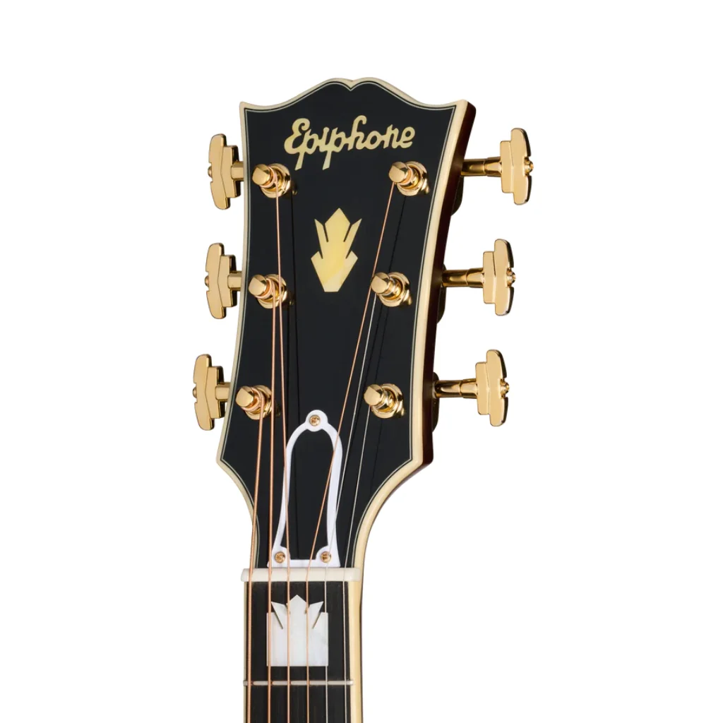 Epiphone Pre-war SJ-200 Rosewood Reissue Acoustic-Electric Guitar - Vintage Sunburst - Image 5