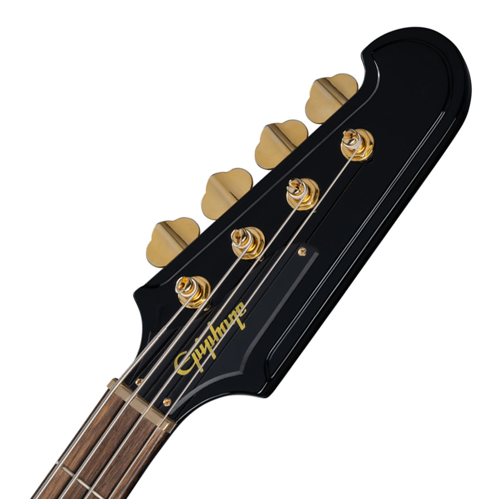 Epiphone Rex Brown Thunderbird Bass in Ebony - Image 4