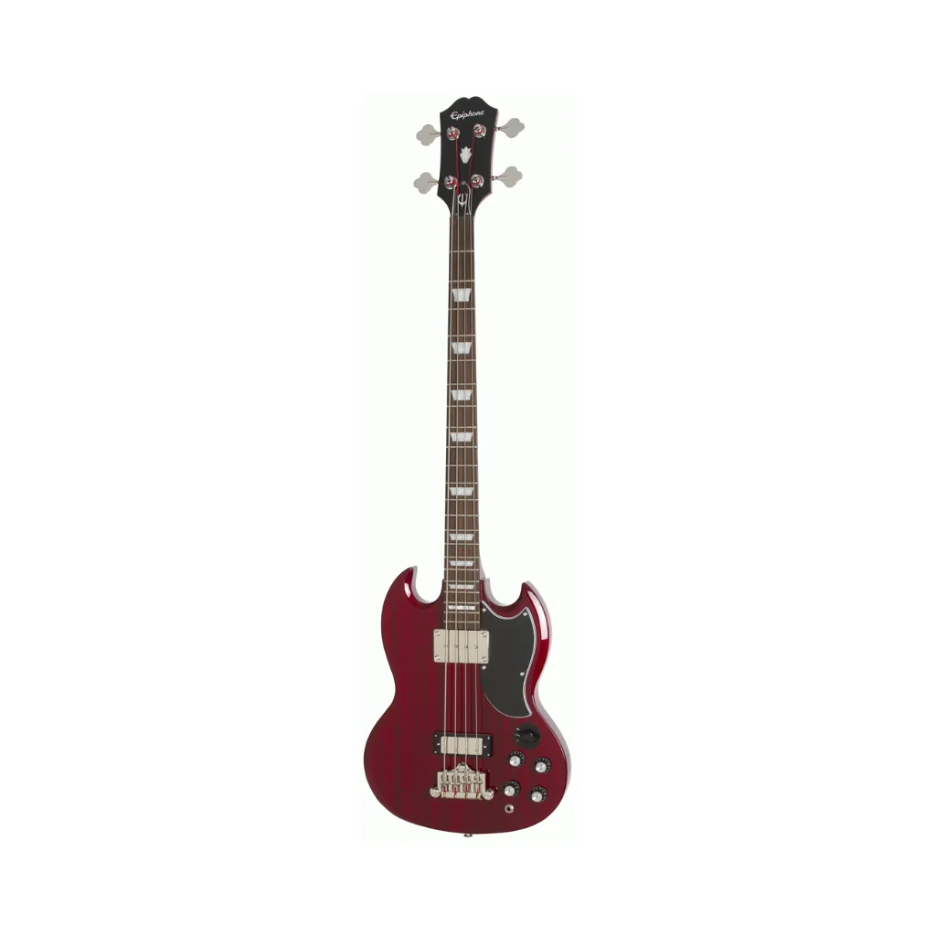 Epiphone SG Bass Rosewood Fingerboard - Cherry - Image 3