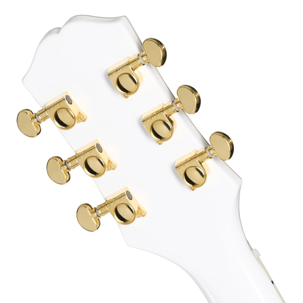 Epiphone SG Custom with Premium Gig Bag - Alpine White - Image 5