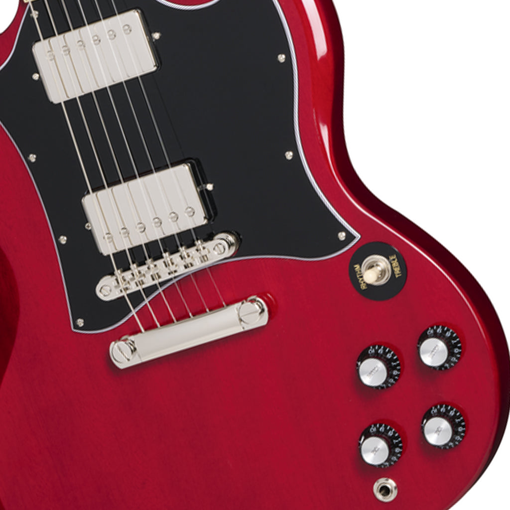 Epiphone SG Standard with Premium Gig Bag - Cherry - Image 6