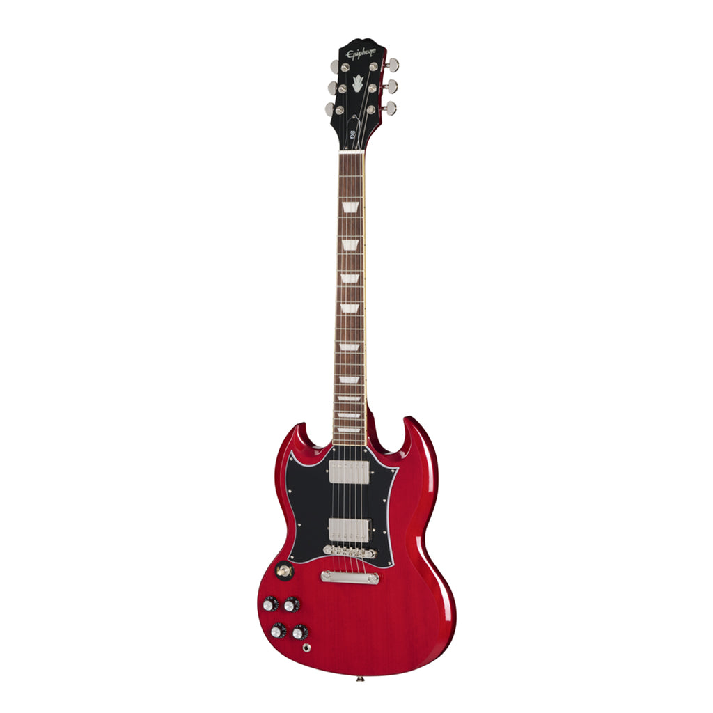 Epiphone SG Standard with Premium Gig Bag Left Handed - Cherry - Image 2