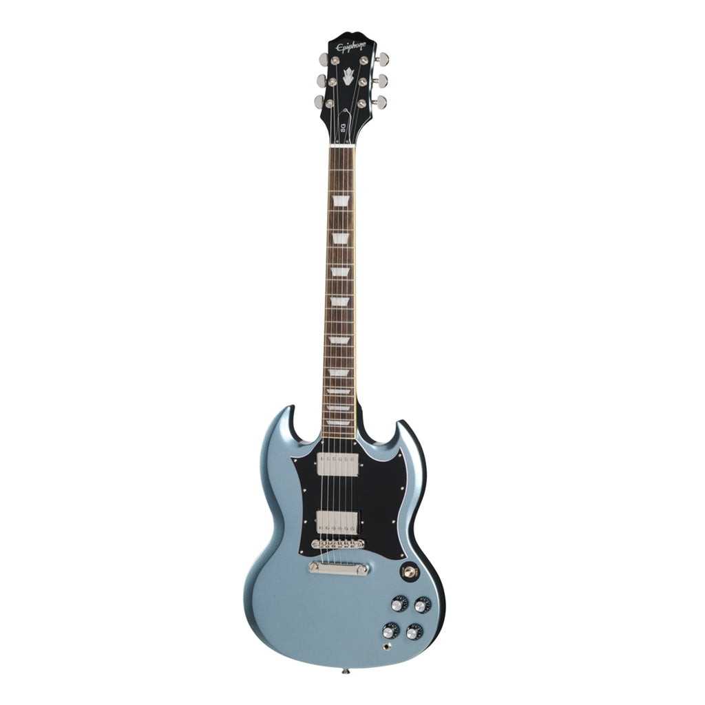 Epiphone SG Standard with Premium Gig Bag - Pelham Blue - Image 2