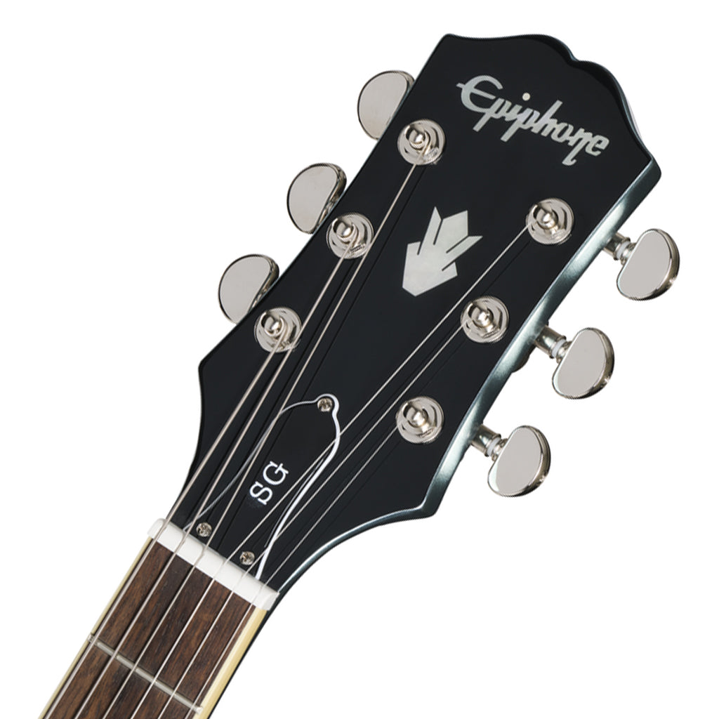 Epiphone SG Standard with Premium Gig Bag - Pelham Blue - Image 4