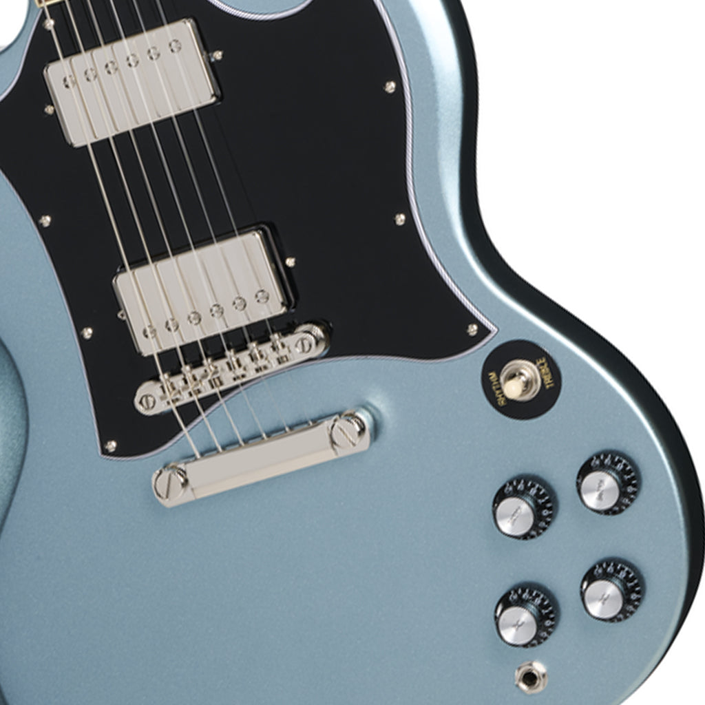 Epiphone SG Standard with Premium Gig Bag - Pelham Blue - Image 6