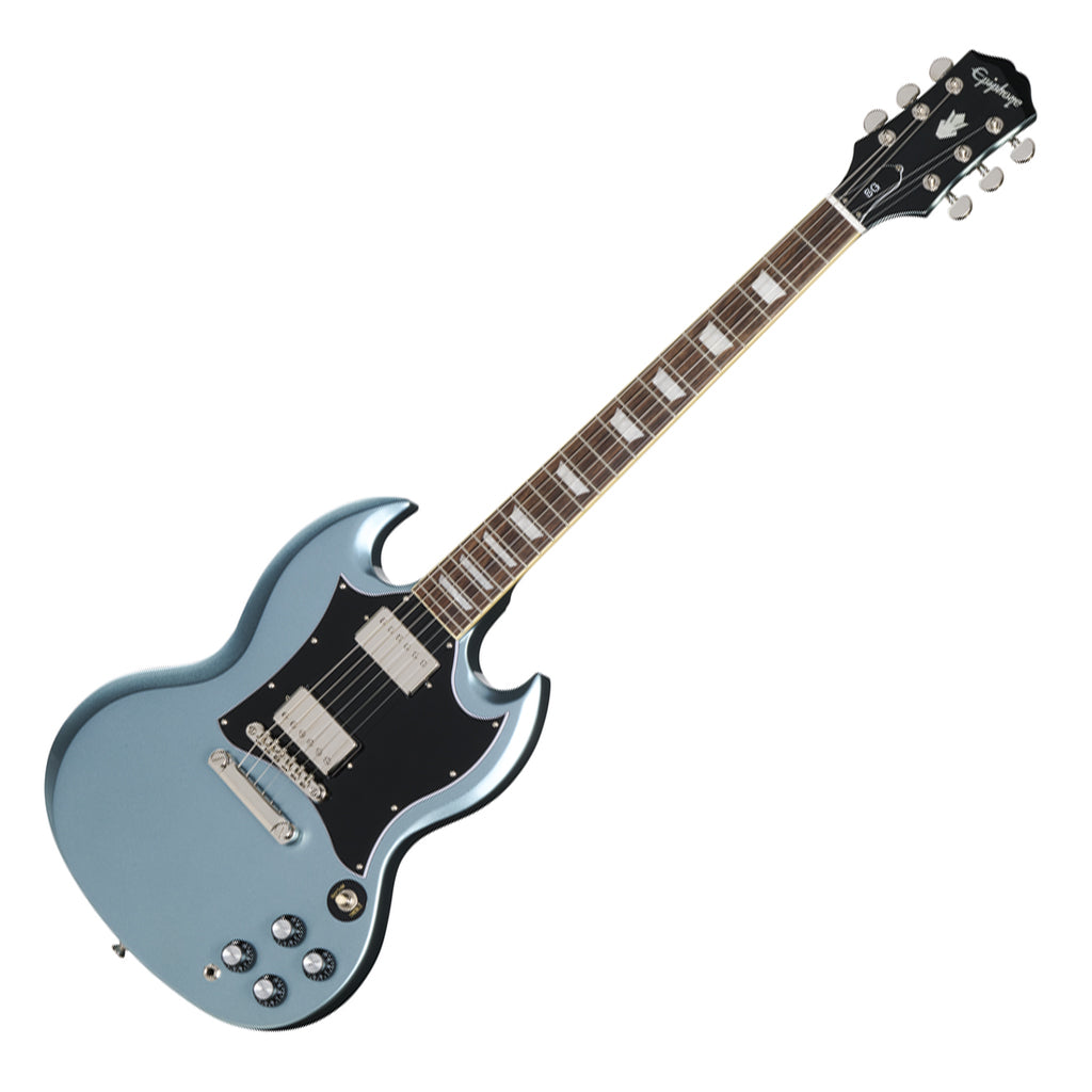 Epiphone SG Standard with Premium Gig Bag - Pelham Blue - Image 7