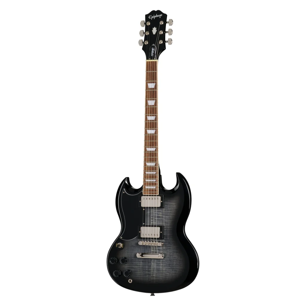 Epiphone SG Tribute Electric Guitar - Ebony Burst, Left Handed - Image 3