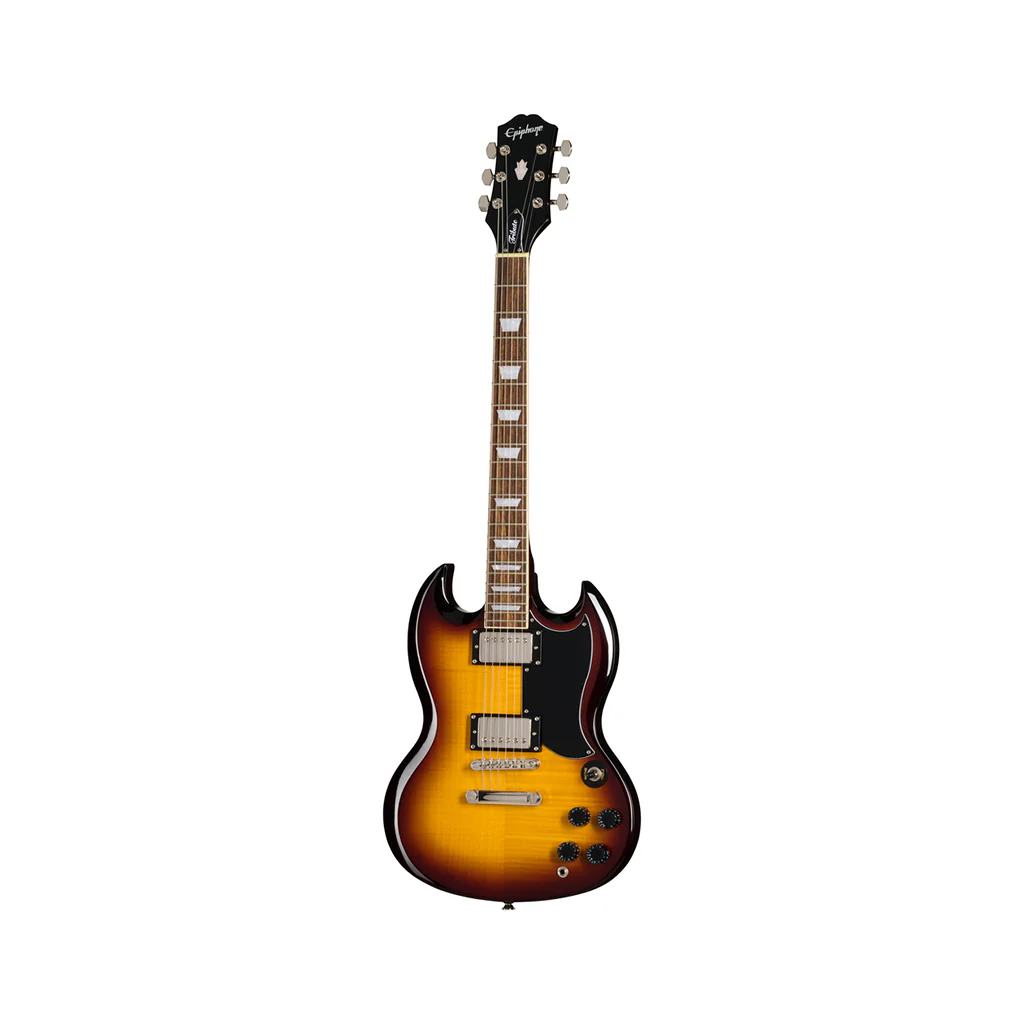 Epiphone SG Tribute Electric Guitar - Vintage Sunburst - Image 2