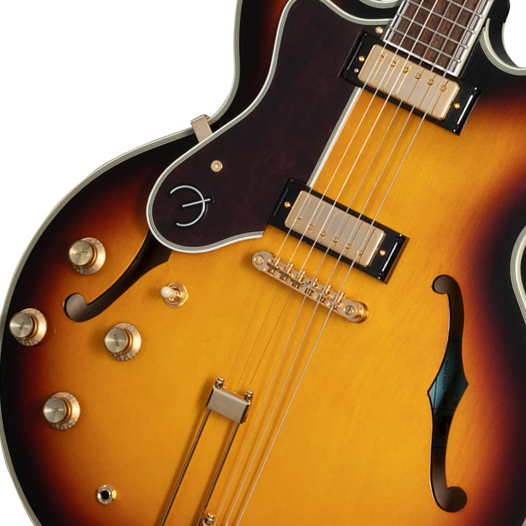 Epiphone Sheraton Frequensator Vintage Sunburst LH - Image 6