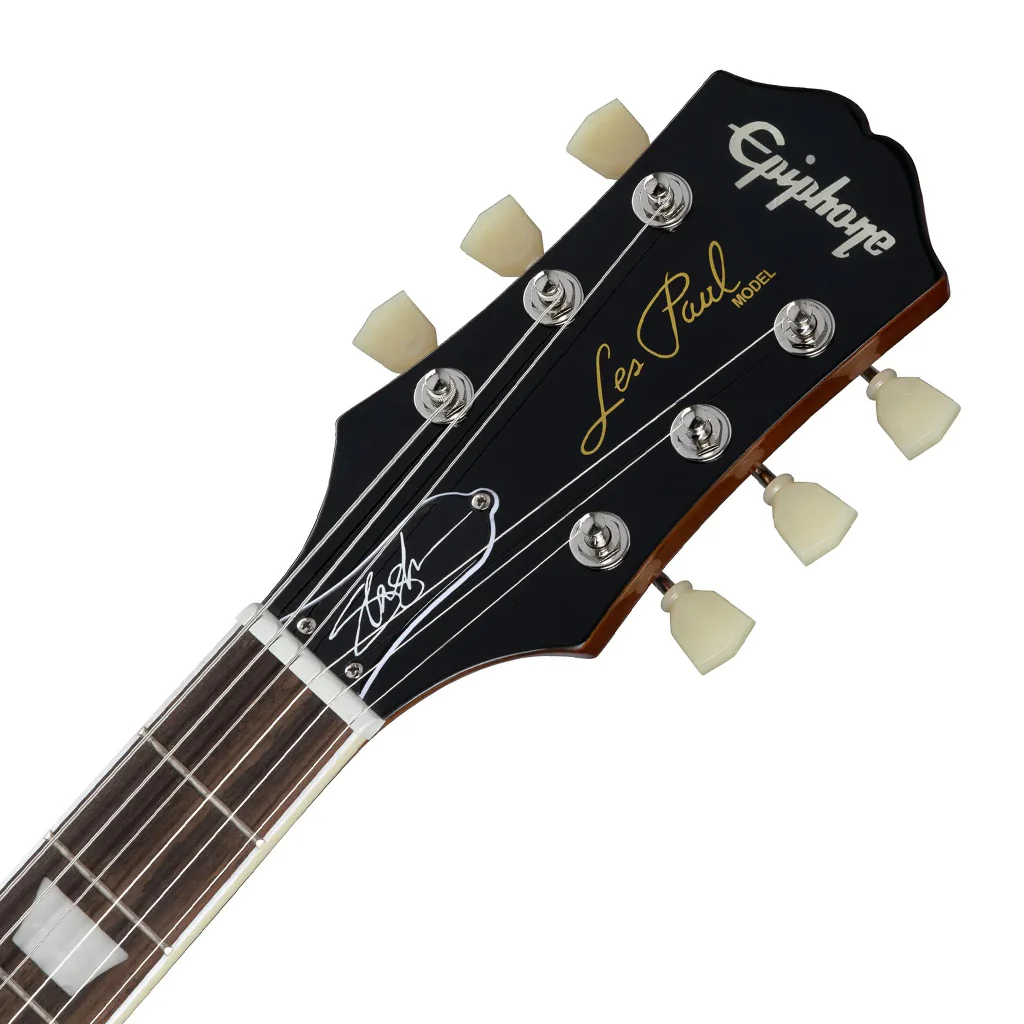 Epiphone Slash Signature Les Paul Electric Guitar w/Case - Metallic Gold - Image 4