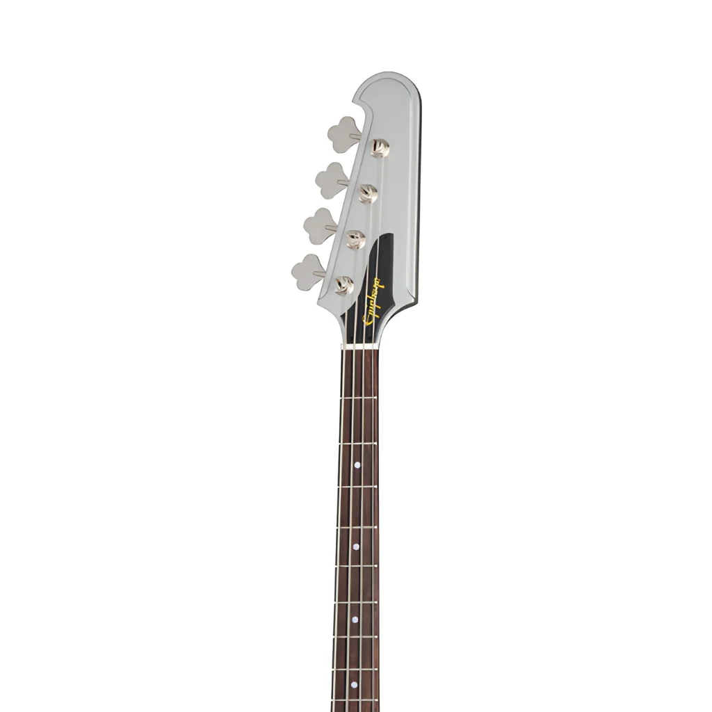 Epiphone Thunderbird 64 Bass Rosewood Fingerboard - Silver Mist - Image 4
