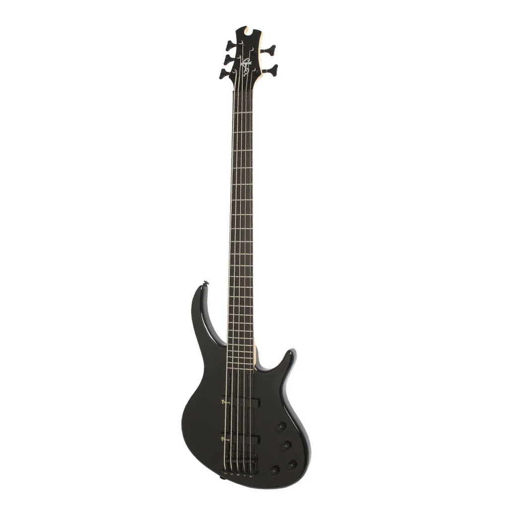 Epiphone Toby Deluxe-V Bass-Ebony Gloss 5 String - Image 2
