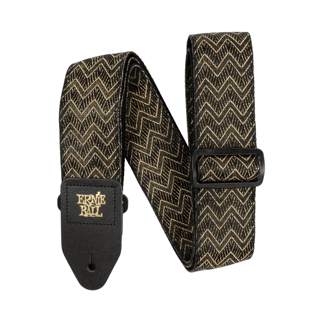Ernie Ball Classic Jacquard Guitar/Bass Strap - Golden Waves