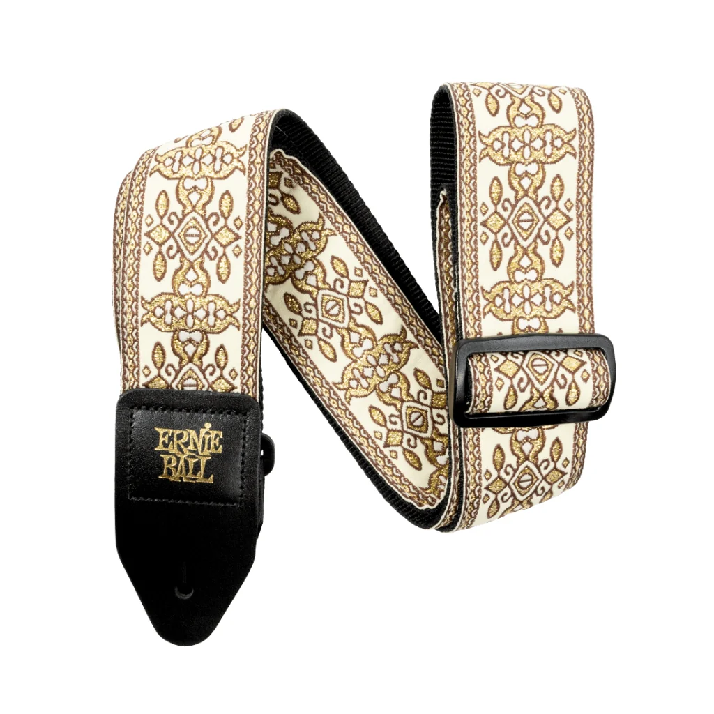 Ernie Ball Classic Jacquard Guitar Strap/Bass Strap - Golden Tapestry