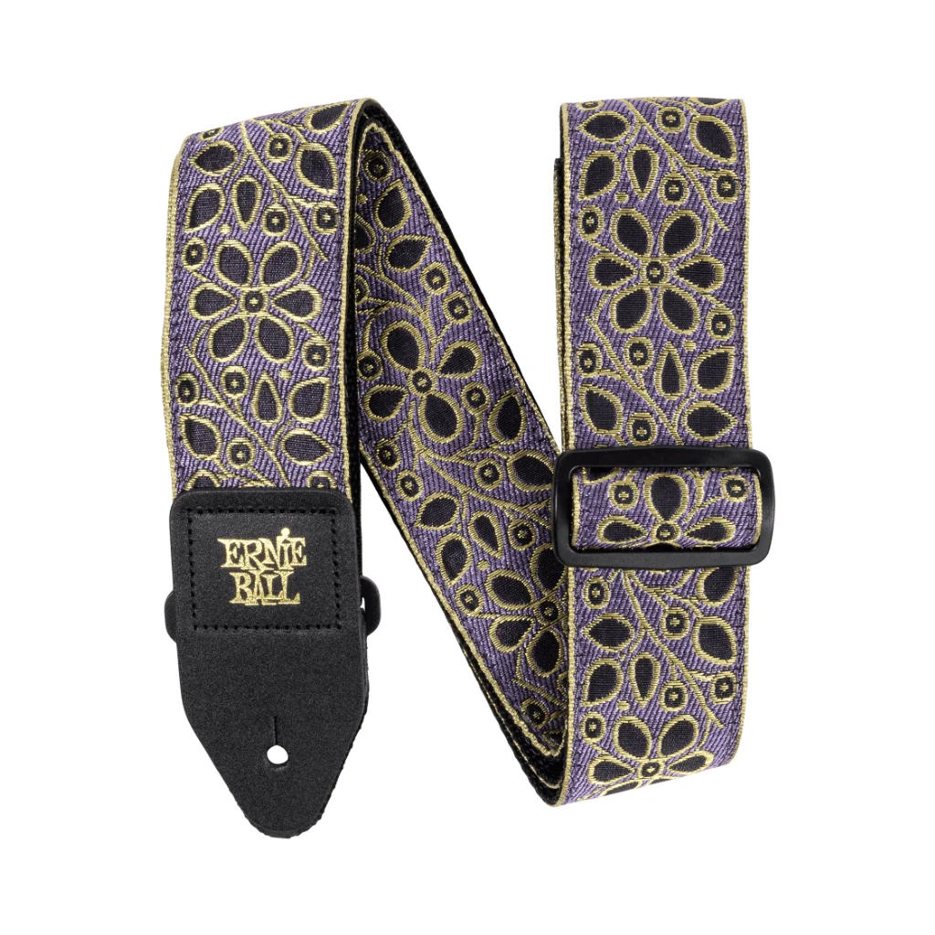 Ernie Ball Classic Jacquard Guitar Strap/Bass Strap - Jasmine and Juice