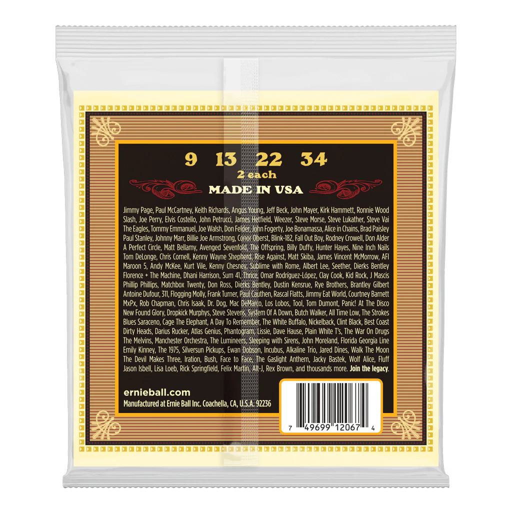 Ernie Ball Earthwood Mandolin Light Loop End 80/20 Bronze Acoustic Guitar String, 9-34 Gauge - Image 2
