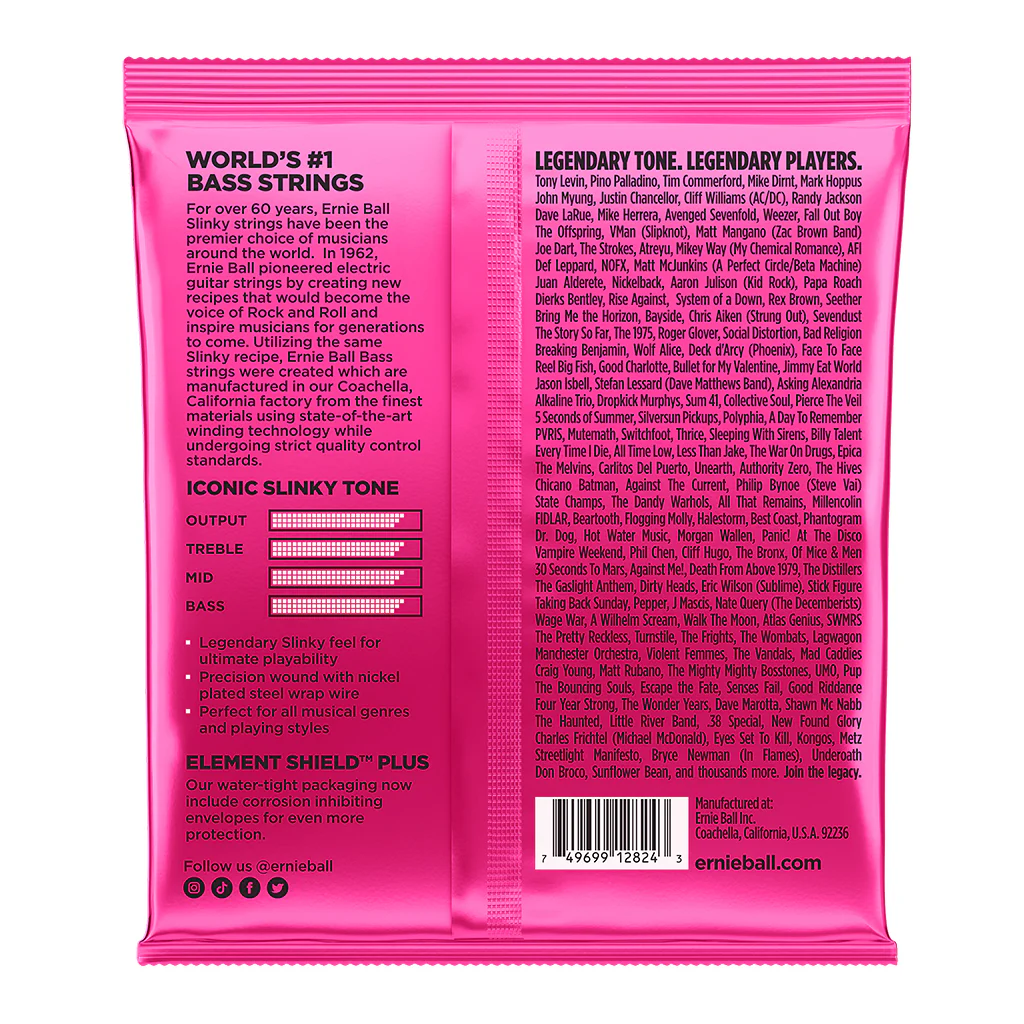 Ernie Ball 5-String Super Slinky Nickel Wound Bass Set, .040 - .125 - Image 2