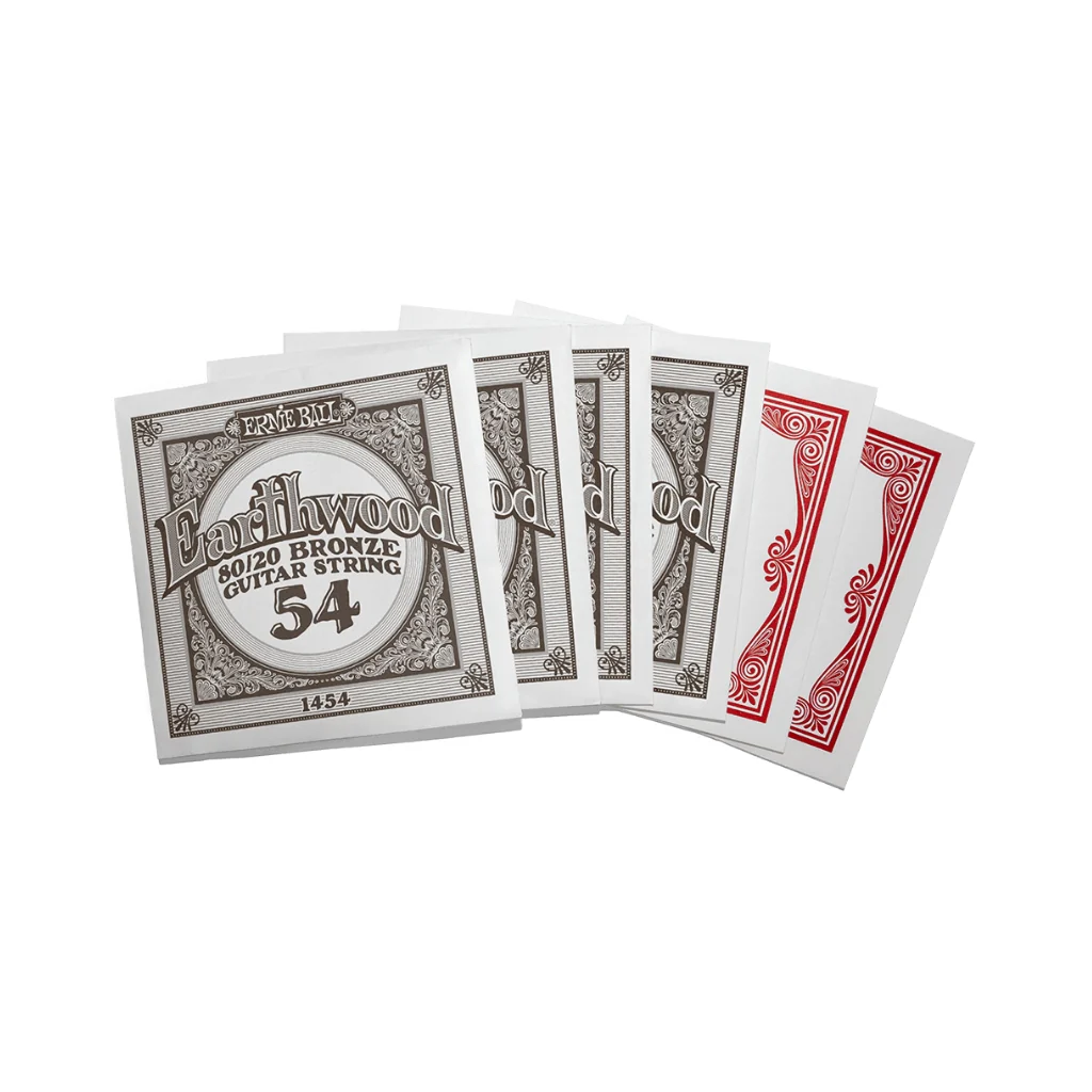 Ernie Ball Earthwood Custom Light 8020 Bronze 11.5-54 Acoustic Guitar String - 3 Pack - Image 3