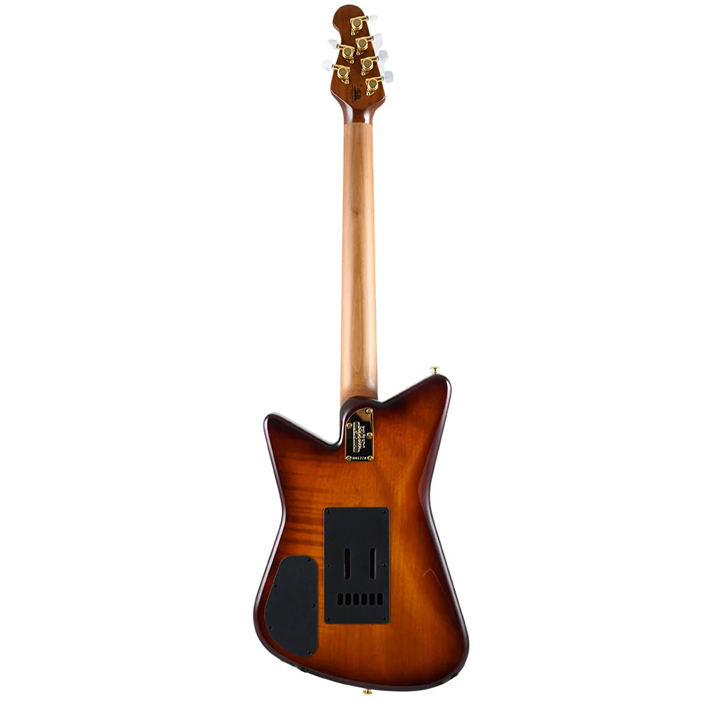 Ernie Ball Music Man - Mariposa Electric Guitar - Sahara Sunset Gold Hardware - Image 4
