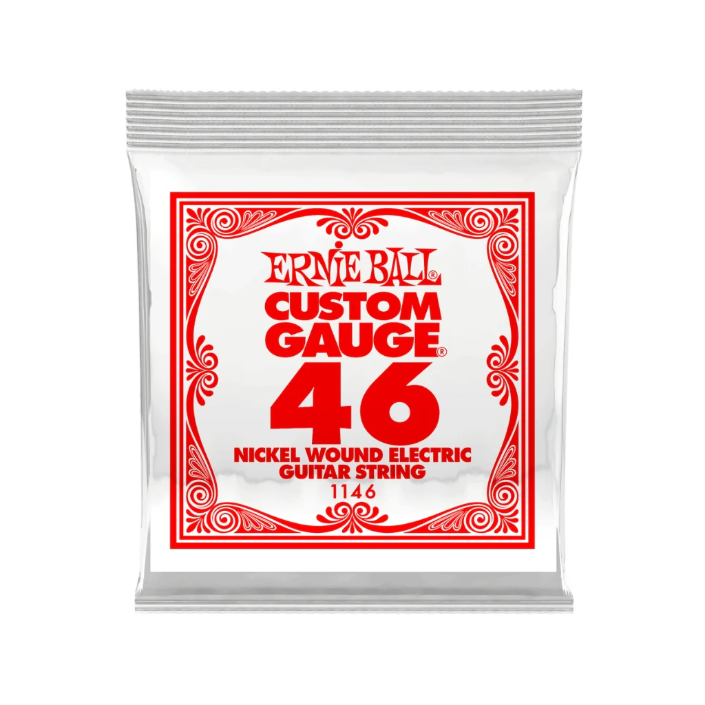 Ernie Ball Nickel Wound Single Electric Guitar String - .046