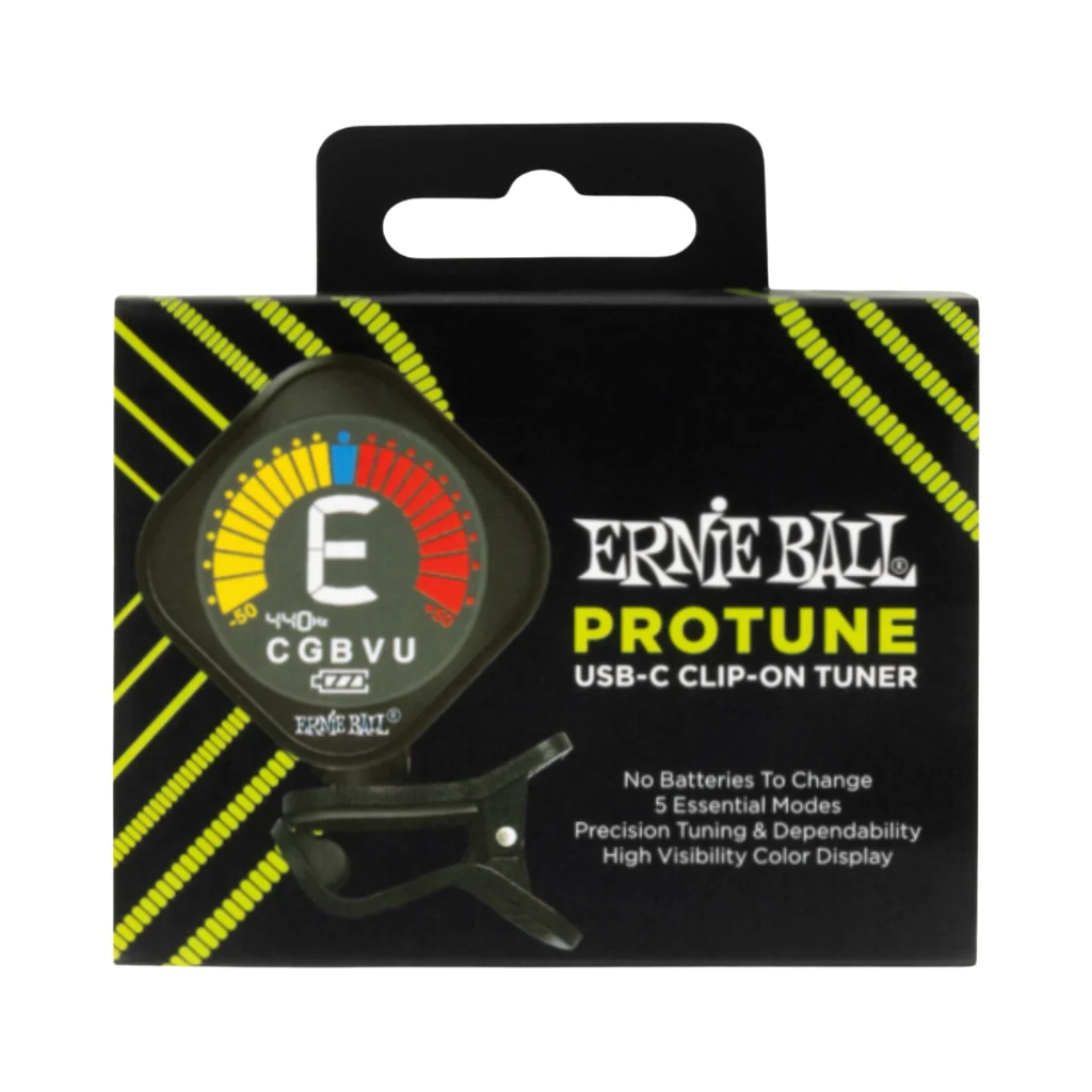 Ernie Ball ProTune USB-C Clip-On Tuner - Image 2