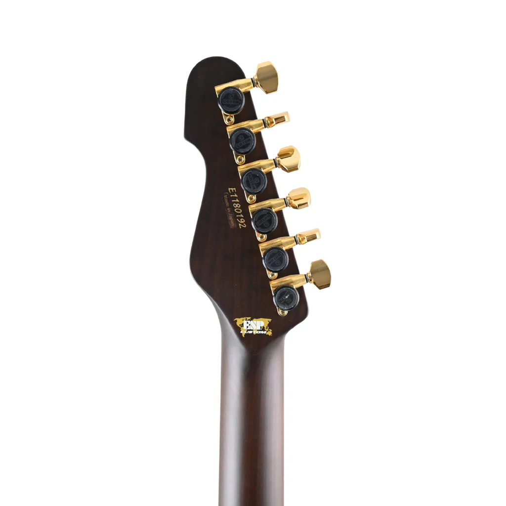 ESP Custom Shop Snapper CTM Electric Guitar - Blue Red Gradation - Image 5