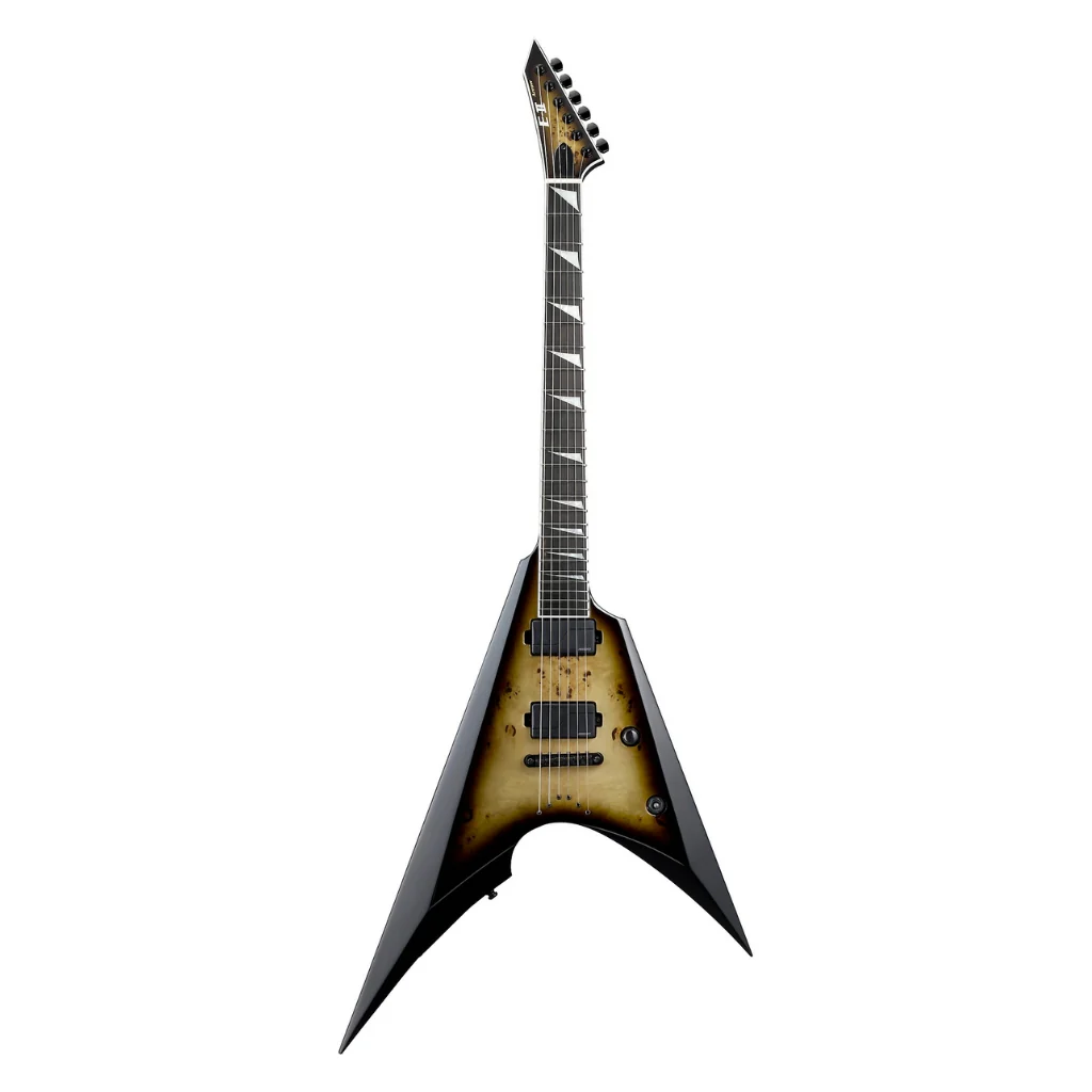 ESP E-II Arrow Electric Guitar - Nebula Blackburst - Image 3