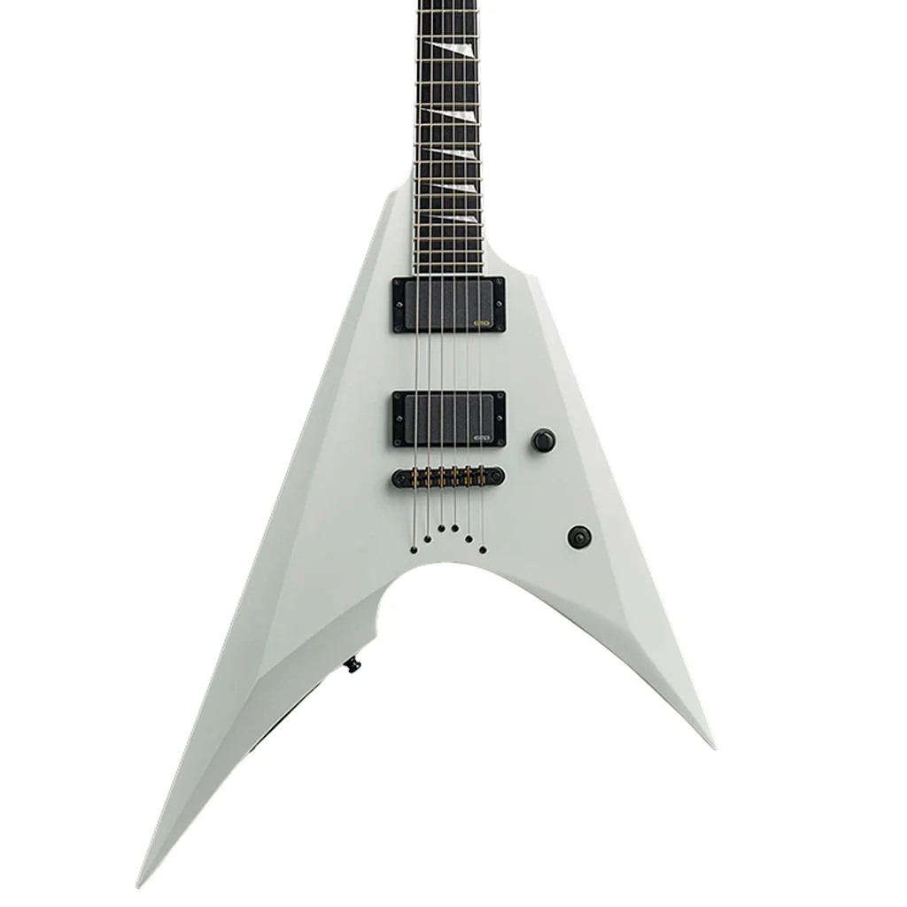ESP E-II Arrow Neck Thru Electric Guitar w/Case - Snow White