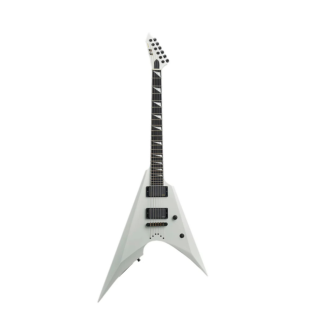 ESP E-II Arrow Neck Thru Electric Guitar w/Case - Snow White - Image 3