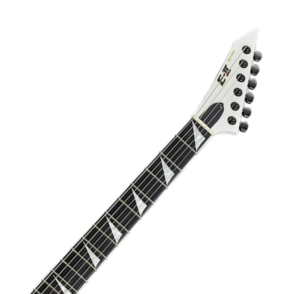 ESP E-II Arrow Neck Thru Electric Guitar w/Case - Snow White - Image 5