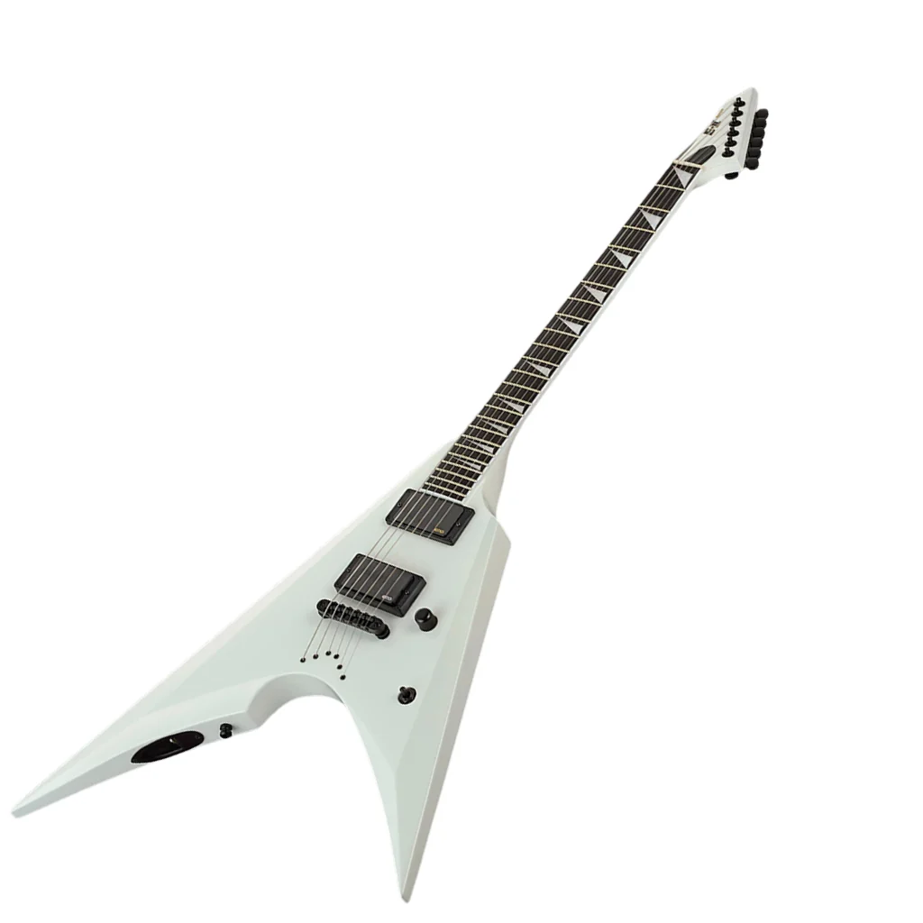 ESP E-II Arrow Neck Thru Electric Guitar w/Case - Snow White - Image 7