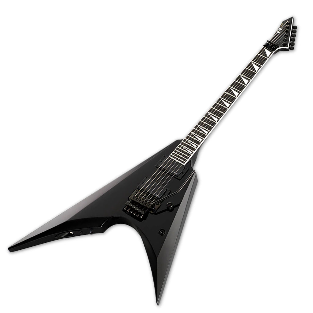ESP E-II Arrow w/ Floyd Rose Electric Guitar - Black - Image 7