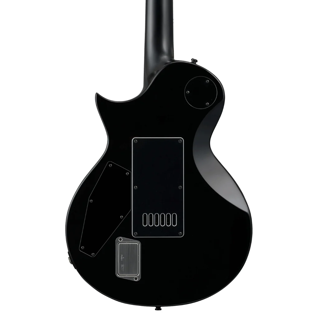 ESP E-II Eclipse FT Full Thickness Evertune Electric Guitar - Black - Image 2
