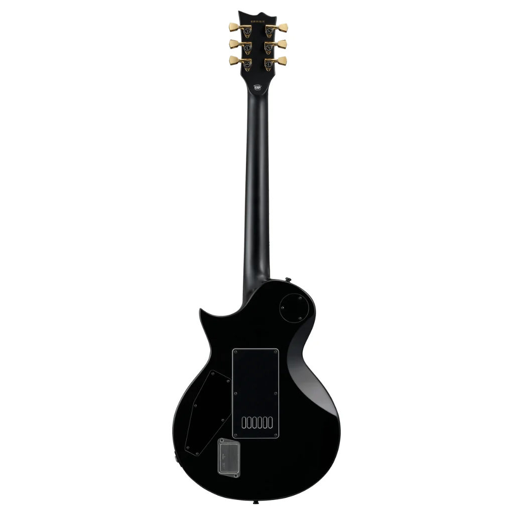 ESP E-II Eclipse FT Full Thickness Evertune Electric Guitar - Black - Image 4