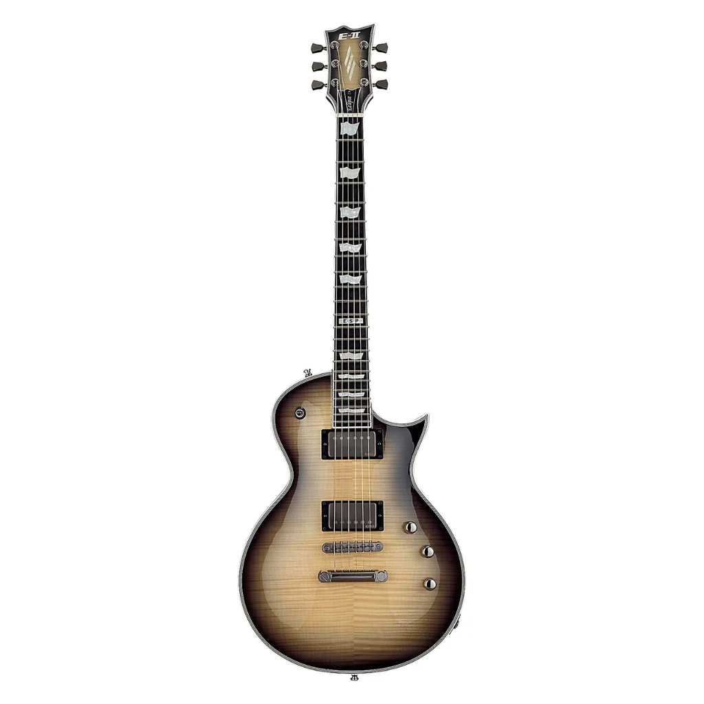 ESP E-II Eclipse Full Thick Black Natural Burst - Image 3