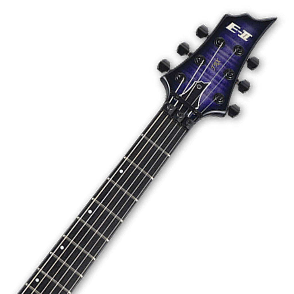 ESP E-II FRX Electric Guitar Flamed Maple Reindeer Blue - Image 5