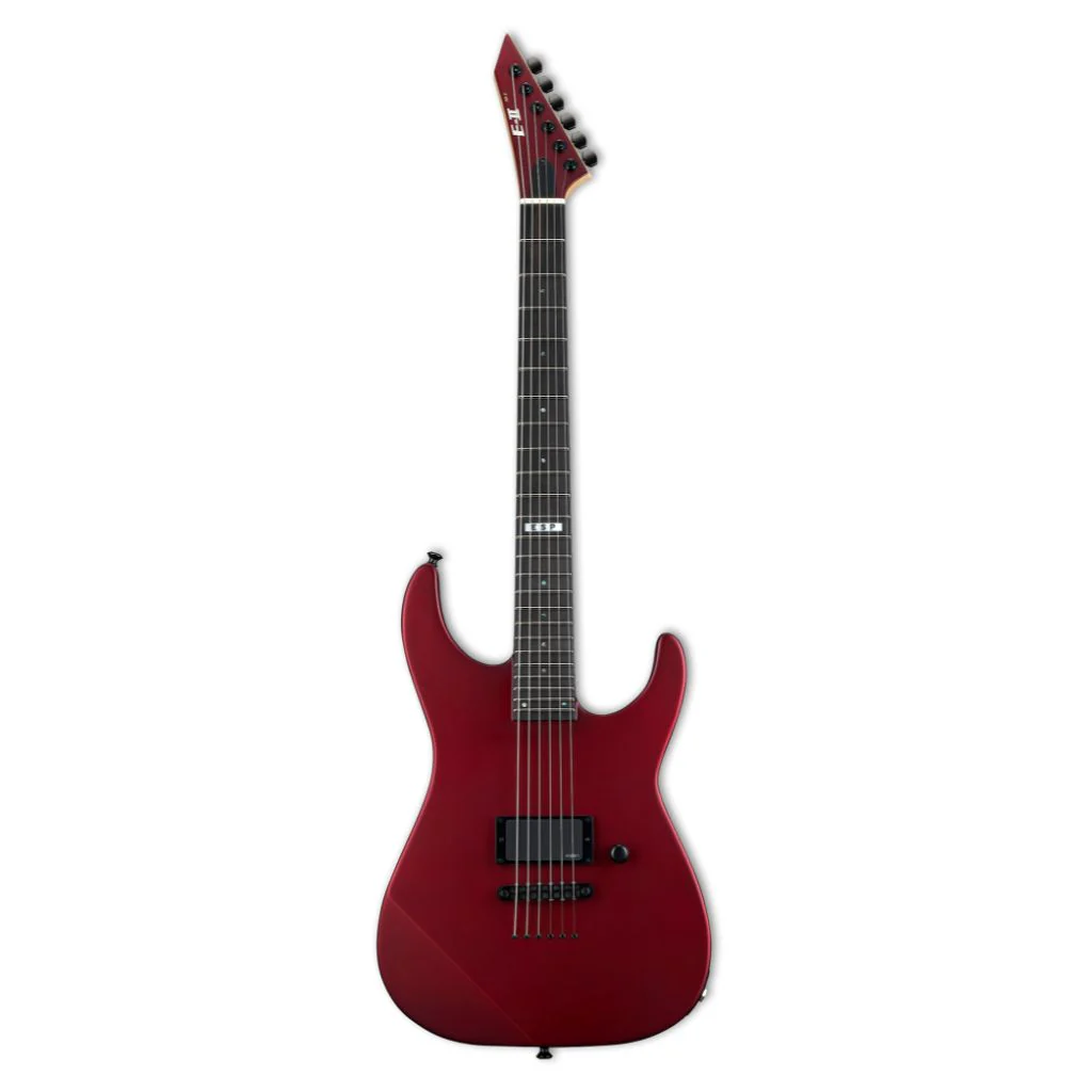 ESP E-II M-I NT Deep Candy Apple Red Satin Electric Guitar - E2-MINTDCARS - Image 2