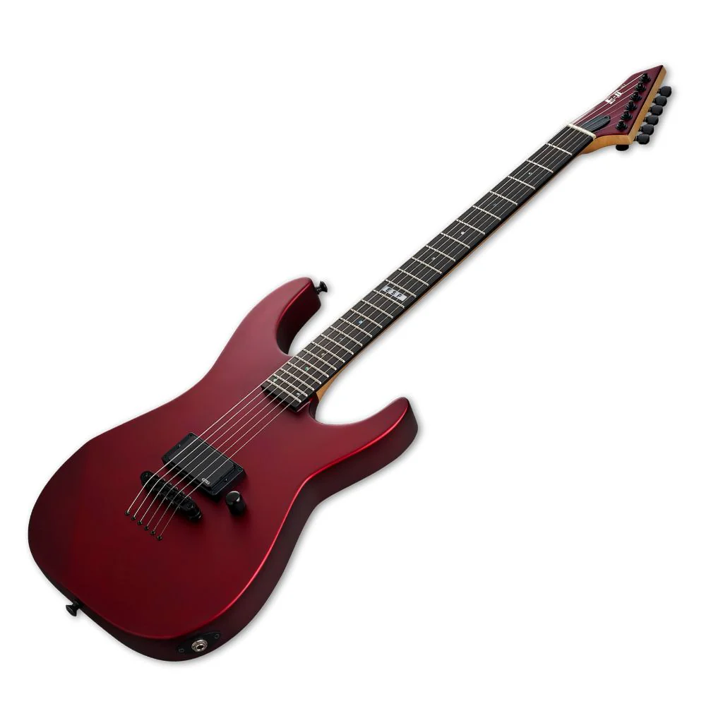 ESP E-II M-I NT Deep Candy Apple Red Satin Electric Guitar - E2-MINTDCARS - Image 3