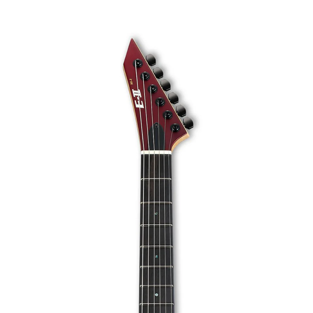 ESP E-II M-I NT Deep Candy Apple Red Satin Electric Guitar - E2-MINTDCARS - Image 4